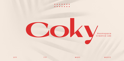 Coky Font Poster 1