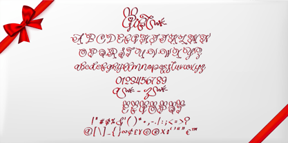 Gift Font Poster 11