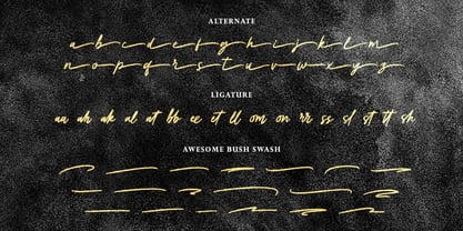 Awesome Brush Font Poster 7