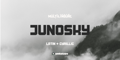 Junosky Font Poster 1