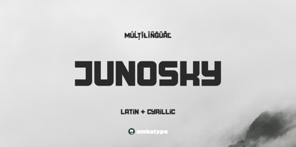 Junosky Font Poster 11