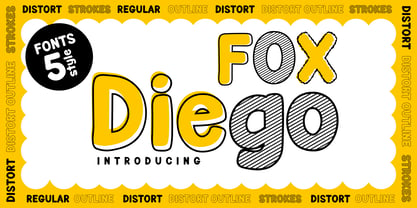 Fox Diego Font Poster 1