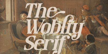 The Wobliy Font Poster 4