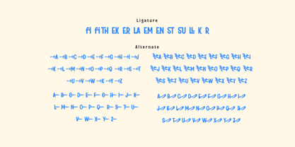 Zekista Font Poster 10