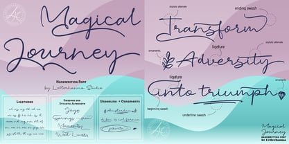 Magical Journey Font Poster 1