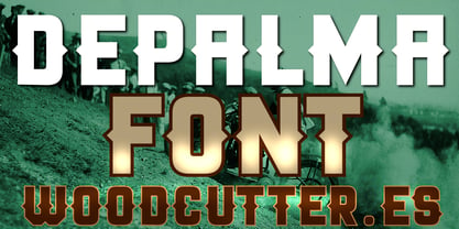 Depalma Font Poster 7