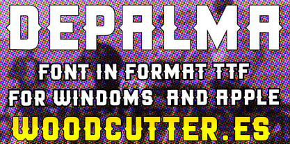 Depalma Font Poster 4