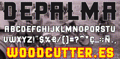 Depalma Font Poster 3