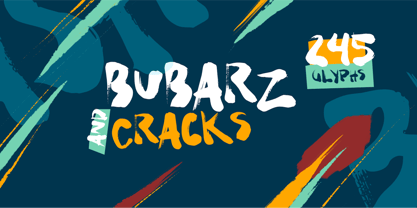 Bubarz Font Poster 1