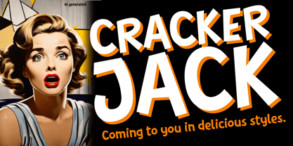 Crackerjack Font Poster 1