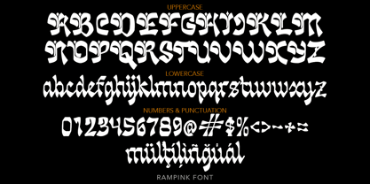 Rampink Font Poster 5