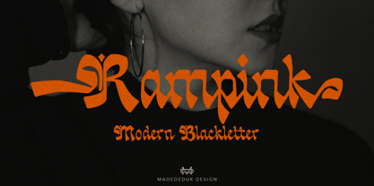 Rampink Font Poster 1