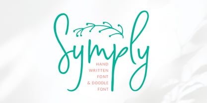 Symply Font Poster 1