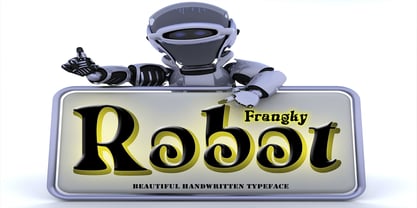 Robot Frangky Font Poster 1