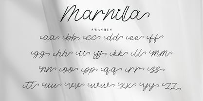 Marnilla Signature Font Poster 8