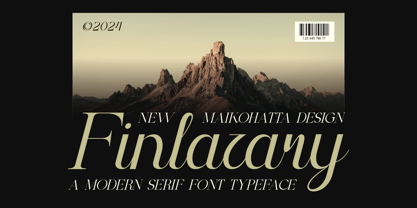 Finlazary Font Poster 7