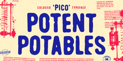 Colosso Font Poster 7