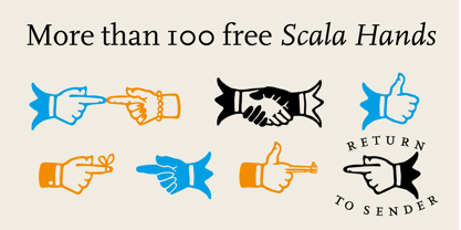 Scala Pro Font Poster 15