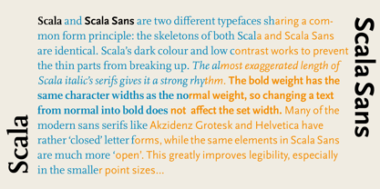 Scala Pro Font Poster 7