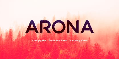 Arona Font Poster 1