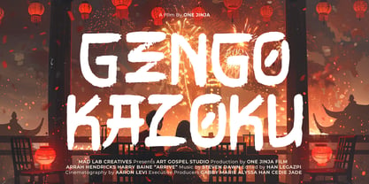 One Jinja Font Poster 7