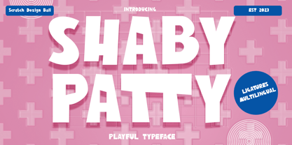 Shabby Patty Font Poster 1