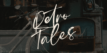 Retro Tales Font Poster 1