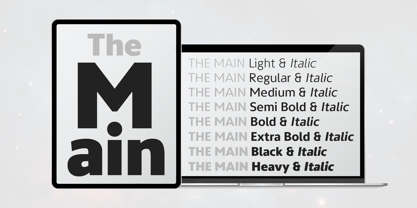 The Main Font Poster 2