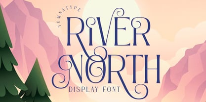 River North Font Poster 1