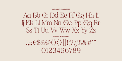 Mollen Fancyla Font Poster 6