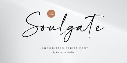 Soulgate Font Poster 1