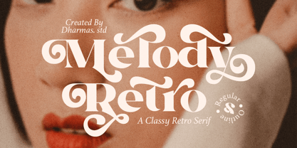 Melody Party Font Poster 1