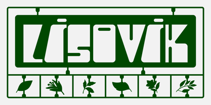 SK Lisovik Font Poster 1