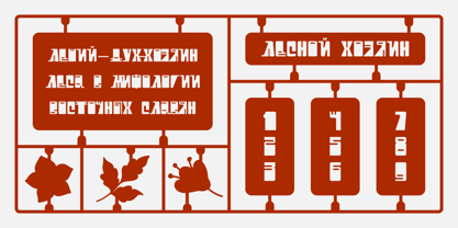 SK Lisovik Font Poster 2