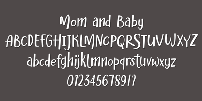 Cute Kids Font Poster 5