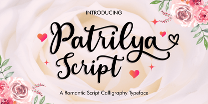 Patrilya Script Font Poster 1