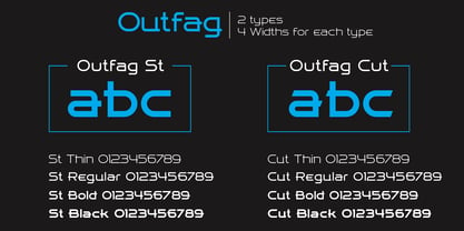 Outfag Font Poster 6