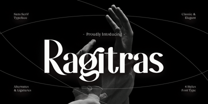 Ragitras Font Poster 1