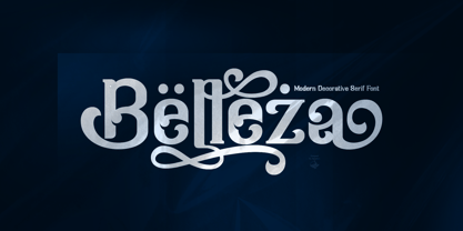 Belleza Font Poster 1