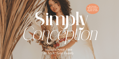 Simply Conception Font Poster 1