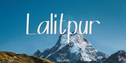 Lalitpur Font Poster 1