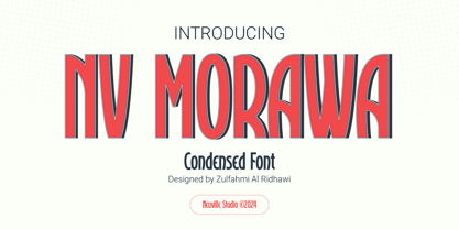 NV Morawa Font Poster 1