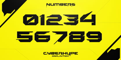 Cyberhype Font Poster 7