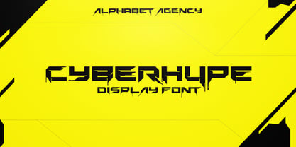 Cyberhype Font Poster 1