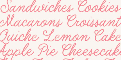 Sweet Frosting Font Poster 7