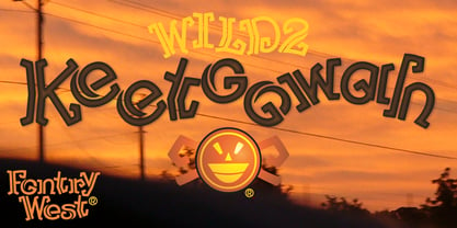 WILD2 Keetoowah Font Poster 1