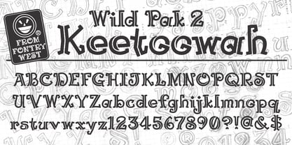 WILD2 Keetoowah Font Poster 5