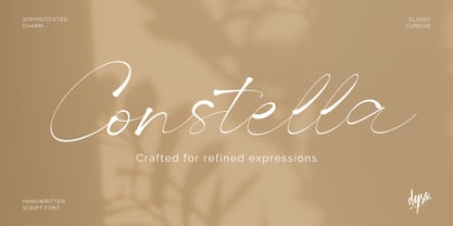 Constella Font Poster 1