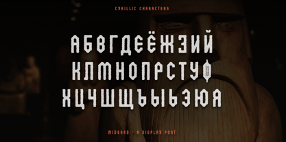 Midgard Font Poster 6