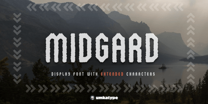 Midgard Font Poster 7